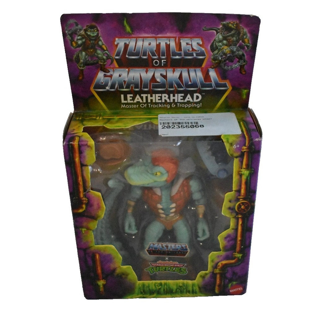 Mattel Masters of the Universe Turtles of Grayskull Leatherhead Figure HTH27